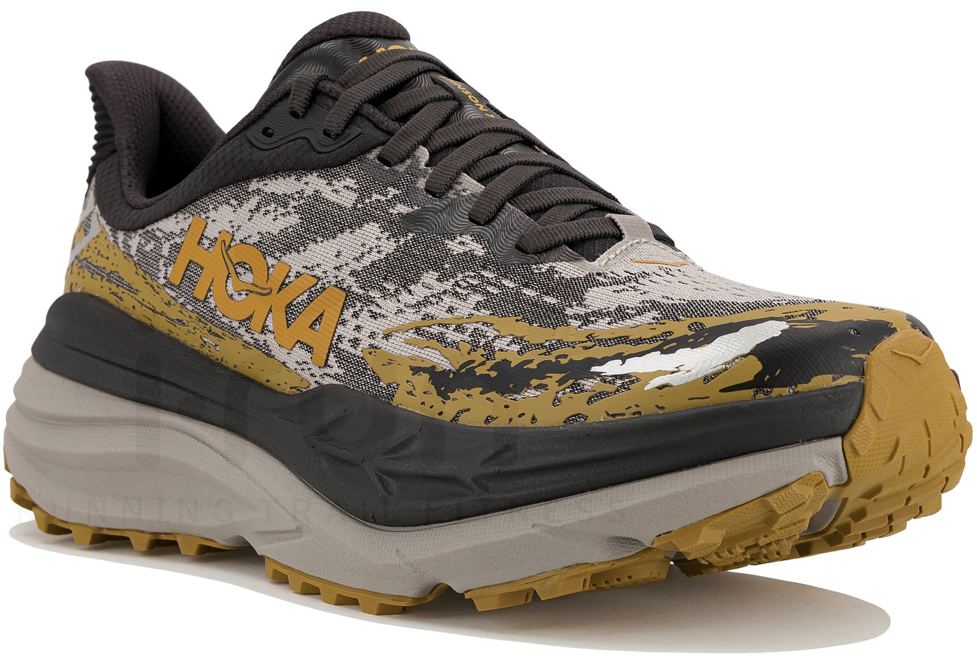 Hoka Stinson 7 — Gris/argent