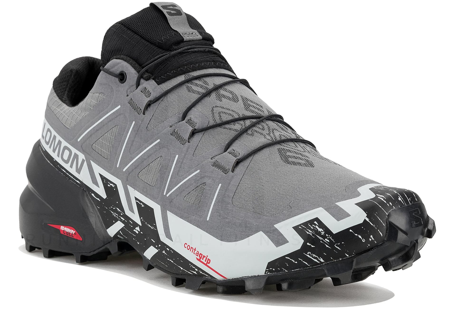 Salomon Speedcross 6 Wide — Gris/argent